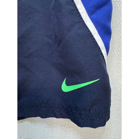 Nike Men's Aloha Shorts Lightweight Summer Polyester Size XL Blue Swim Trunks - Picture 7 of 12